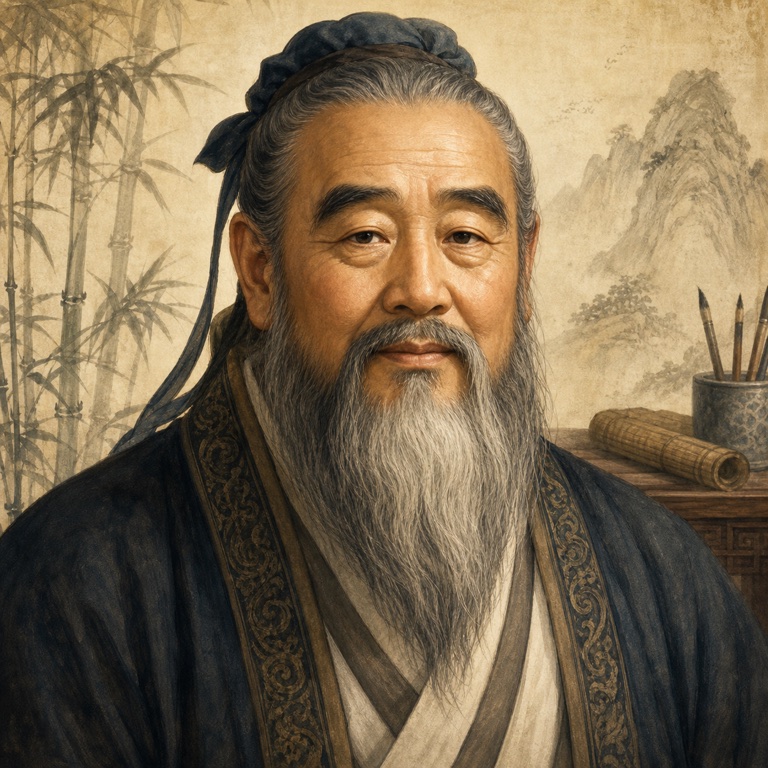 孔子の肖像イメージ